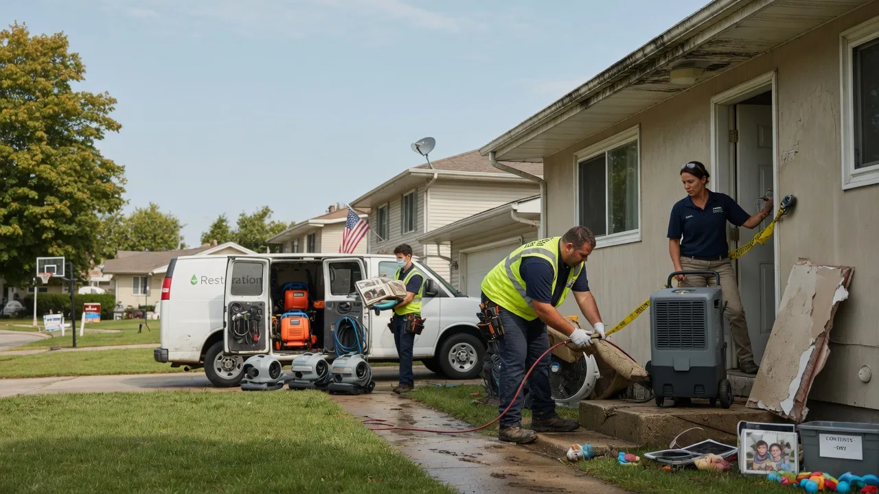 Water Damage Restoration in Davis Junction, IL near me